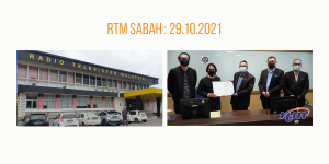 RTM Live Streaming Project Handover East Malaysia Region (Penyerahan Projek “RTM Radio Live Streaming” Bahagian Wilayah Sabah dan Sarawak)   